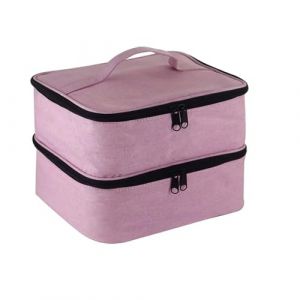 Sac de rangement de vernis &agrave; ongles, stockage d'huile essentielle, produits for ongles, lampe de cuisson, 30 bouteilles for accueillir une bo&icirc;te de rangement Portable Pour Fournitures D'ongles (fengqiuchailuo, neuf)