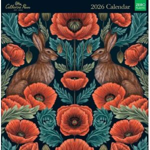 Museums & Galleries Catherine Rowe Calendrier 2026 &ndash; Calendrier mural mensuel au Royaume-Uni &ndash; Planificateur mural 2026 et organiseur personnel pour la maison et la famille (MISH MASH GIFTS, neuf)