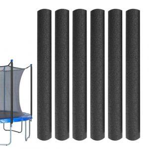 6 x tubes de mousse de rembourrage pour trampoline, protections en mousse pour poteaux de trampoline, tubes de mousse pour protection des poteaux pour trampoline de jardin &ndash; Imperm&eacute;ables et absorbant (XuWeidianpu, neuf)