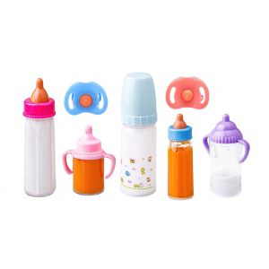 2 Set d'alimentation pour disparue Biberon magique pour Jouet bouteille de lait et de jus de fruit avec sucette Jouet pour avec biberon et t&eacute;tine (krosser, neuf)