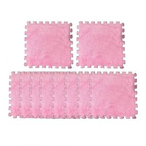MagiDeal 10 pi&egrave;ces b&eacute;b&eacute; Tapis de Jeu en Peluche Tapis de Sol en Mousse Anti-d&eacute;rapant Confortable Puzzle Tapis de Jeu Doux Tapis d'escalade Tapis pour, p&ecirc;che (Grand Plaisir 360, neuf)