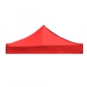Toile de Rechange pour Tonnelle 3x3 Imperm&eacute;able 2,9x2,9 m Red - Bache Toit (XINWANGSP, neuf)
