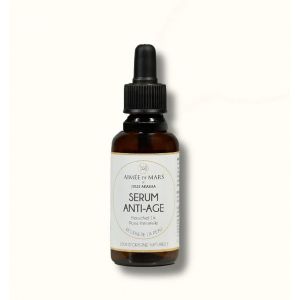 AIMEE DE MARS - SERUM ANTI-ÂGE BACKUCHIOL, ROSE & IMMORTELLE x Julie Akasha - 30ml (Aimée de Mars, neuf)