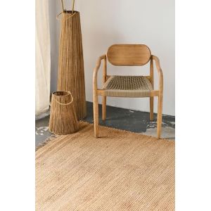 TAPISO Tapis en Jute rectangulaire &ndash; Tapis Salon Naturel, 100% Fibre de Jute, tiss&eacute; &agrave; la Main, Style boh&egrave;me scandinave, Beige, id&eacute;al pour Cuisine, Couloir, Chambre, d&eacute;coration Maison 300 x 400 cm (TAPISO-FR, neuf)