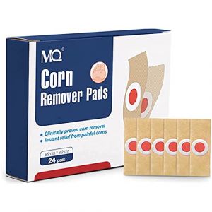 MQ Anti Cors Pieds, Anti-Verrues, 24 PCS Corn Remover, Traitement Cors, Verrue, Détartrant Les Verrues Pour Les Mains et Les Pieds (MQ Care Store, neuf)