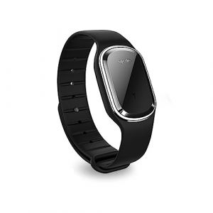 Bracelets Anti-moustiques &agrave; ultrasons, montre-bracelet &eacute;lectronique anti-moustiques avec chargement USB/&eacute;tanche/r&eacute;utilisable/portable pour le camping en plein air, la randonn&eacute;e (Noir) (Vogueing Tool, neuf)