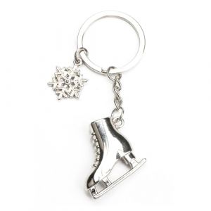 Porte-Cl&eacute;s En Forme De Chaussure, Design Cr&eacute;atif En Forme De Patin &agrave; Glace Pour Les Amateurs De Sport Comme Cadeau Pour Les Femmes, Les Petites Amies Et Les Occasions Sp&eacute;ciales (LCLYX, neuf)