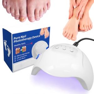 Mecctuck Furzero Appareil de thérapie des champignons des ongles au laser pour champignons des ongles - Appareil de thérapie des champignons des ongles très efficace - Appareil de luminothérapie laser (Meema EU, neuf)