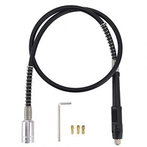 42in Arbre Flexible Rallonge Visseuse,Remplacement Facile Porte Embout Visseuse Flexible Outil Rotatif Attache avec Poign&eacute;e en PVC pour Rectifieuses &eacute;lectriques (Yaobiny, neuf)