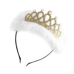 MERRYHAPY 1pièce Couronne De Noël Garçon Fille Brillants Accessoire Fête Anniversaire Bandeau Garçon Fille Coiffure Fille (Tanomi, neuf)