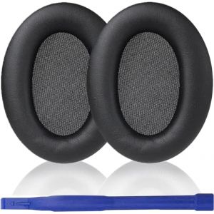 Aiivioll Coussinets d'oreille WH-1000XM3 compatibles avec Sony WH-1000XM3 Bluetooth Noise Cancelling Casque Protein PU Mousse &agrave; m&eacute;moire de forme (Noir) (Aiivioll-fr, neuf)