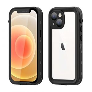 IMEIKONST Coque iPhone 13 Mini 5.4" &Eacute;tanche, IP68 Imperm&eacute;able Antichoc 360 Int&eacute;grale Protection Antipoussi&egrave;re Anti-Neige Waterproof Etui Double Renforc&eacute; Housses pour iPhone 13 Mini. Noir FS (IMEIKONST, neuf)