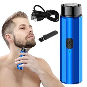 Rasoir &eacute;lectrique de voyage | Rasoir &eacute;lectrique lavable pour hommes,Rasoir de poche mobile rechargeable par USB, tondeuse de pr&eacute;cision, tondeuse &agrave; cheveux pour rasoir de voyage &agrave; utilisation (tartiery, neuf)