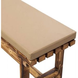 Coussin de Banc de Jardin Imperm&eacute;able pour Ext&eacute;rieur - 2 ou 3 Places en Simili PU Cuir, Antid&eacute;rapant Housse Amovible Lavable, Mousse &Eacute;paisse Confortable pour Terrasse, Balancelle(Color 5,50x50cm/20x20 (ploootred, neuf)