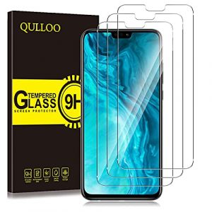 QULLOO Verre Trempé pour Huawei Honor 9X Lite, Protecteur D'écran Ultra Résistant Dureté 9H Film Protection Écran pour Huawei Honor 9X Lite - 2 Pièces (QULLOO, neuf)