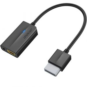 AUTOUTLET Wii to Hdmi Adaptateur de Conversion Wii vers HDMI La Sortie Audio-vid&eacute;o 3,5 mm Wii2HDMI Prend en Charge 720/1080p Tous Les Modes d'Affichage Wii pour Nintendo (ZIXING TECHNOLOGY LIMITED, neuf)