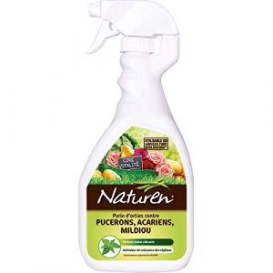 NATUREN NORTIPAL - Pulvérisateur Purin d'Orties Contre Pucerons, Acariens, Milidou UAB 750 ml - Activateur de croissance des végétaux - Formule moins odorante - Prêt à l'emploi - Fabriqué en France (graines passion, neuf)