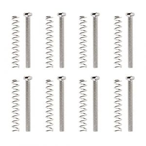 zalati Lot de 8 vis de micro M3 x 30 - 8 pi&egrave;ces - Kit de cadre de micro Humbucker &agrave; double bobine - Pi&egrave;ces de montage pour guitare &eacute;lectrique (zalati EU, neuf)