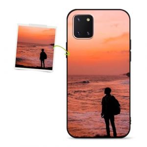 Phoona Coque Personnalis&eacute;e pour Samsung Galaxy Note 10 Lite 4G 6,7", Personnalisable &Eacute;tui de Protection avec Votre Propre Photo Image, Silicone TPU Personnaliser Custom Housse Bumper Cover, Noir (WEST COAST KNITWEAR EU, neuf)