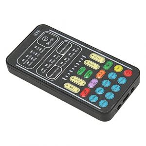 Changeur de Voix Portable, D&eacute;guiseur de Voix de Jeu Portable avec 8 Effets Sonores, Mini Changeur de Voix de Carte Son pour Ordinateurs Portables, T&eacute;l&eacute;phones PC (Wcming-EU, neuf)
