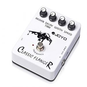 JOYO Flanger Effect Pedal Obtenez des sons de flanger métalliques et un vibrato tremblant rapide pour effet de guitare électrique - True Bypass (JF-07) (JoyoTechnology, neuf)