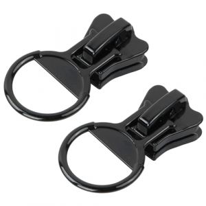 #20 Extra Large Jeu De Deux PièCes Curseur Fermeture Eclair, Tirette SupéRieure Et InféRieure, Tirette Fermeture Eclair Remplacement En Plastique, Pour Ruban De Fermeture éClair De 14 Mm De Large (PEACH WONG LIMITED, neuf)