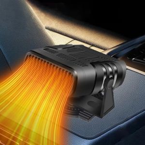 Chauffage Portable pour Voiture 12 V D&eacute;givreur de Chauffage de Voiture 120 W 2 in 1 Chauffage/Refroidissement avec Base Rotative &agrave; 360&deg; pour D&eacute;sembuage et D&eacute;givrage de Pare-Brise de Voiture (zhiyinhouse, neuf)
