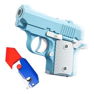 Fidget Toy Toy Mini Pistolet,Jouets Pistolet Anti-Stress pour Adultes,Pistolet de Defense Adulte,Fidget Toys Anti Stress,pour Adultes,adaptés pour soulager Le TDAH, l'anxiété (Toouse, neuf)