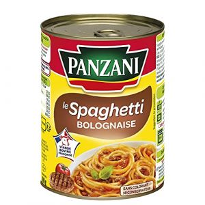 PANZANI - Le Spaghetti Bolognaise 400G - Lot De 4 (LE GRAND MARCHE DE FRANCE, neuf)