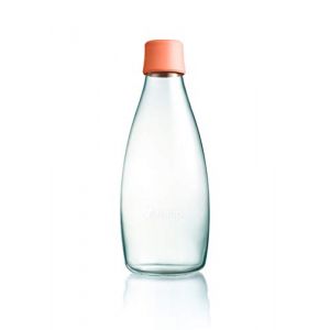 Retap BRP08-LPE Bouteille d'eau en verre Pêche 0,8 mm (Pablo Fúster Cavestany, neuf)