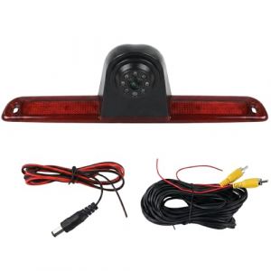 OiLiehu Cam&eacute;ra de Recul pour Mercedes Sprinter 2006-2019, VW Crafter 2007-2019, 720P, Grand Angle de 140&deg;, &Eacute;tanche IP67, Vision Nocturne Infrarouge, Cam&eacute;ra de Troisi&egrave;me Feu Stop de Voiture (Liuhuzhekeji, neuf)