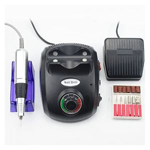 TEmkin Nail Drill Machine 20W 35000RPM Perceuse à Ongles Machine de manucure électrique Machine d'art d'ongle Appareil Équipement Coupe-Lime à Ongles électrique pour Nail Art (AZ123456789, neuf)