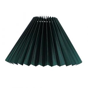 Veemoon 1Pc Abat-Jour Pliss&eacute; Abat-Jour Cr&eacute;atif Abat-Jour Pliss&eacute; D&eacute;coratif Usage Domestique Abat-Jour Ornement Tissu Artisanat Abat-Jour Abat-Jour De Table Abat-Jour De Style Simple (Quiet Window, neuf)