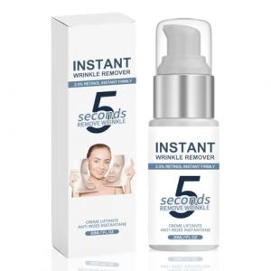 Cr&egrave;me Anti-Rides 5 Secondes,Skin Paris Creme Instant,Anti Rides Puissant Immediat,S&eacute;rum Anti Rides 5s,Combleur De Rides Immediat,Wrinkle Power,Soin Cor&eacute;en,Raffermit,Lisse Les Ridules (Cr&egrave;me A) (FEIBAO&-Wu, neuf)