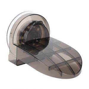 Reposez-vous pour le Pied pour Raser la Jambe, Reposer la Douche Facile à Installer sans Forage Salle de Bain (Noir transparent) (Neufday ss, neuf)