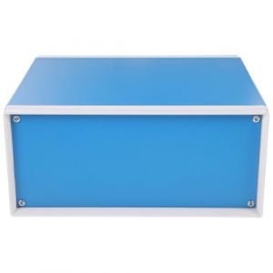 OSALADI Bo&icirc;te De Jonction En M&eacute;tal 7.87X6.50X3.54 Pouces Avec Vis Pour Projets &Eacute;lectroniques Coffret M&eacute;tallique Facile &Agrave; Installer Et R&eacute;sistant Pour C&acirc;blage De Surface (Joan Yue, neuf)