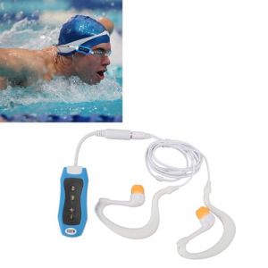 Lecteur MP3 &eacute;tanche IPX8 pour la Natation, Lecteur MP3 Rechargeable avec &eacute;couteurs de Natation, &eacute;couteurs MP3 USB2.0 sous-Marins pour la Plong&eacute;e et la Course &agrave; Pied (8GB) (Qinqinzi, neuf)