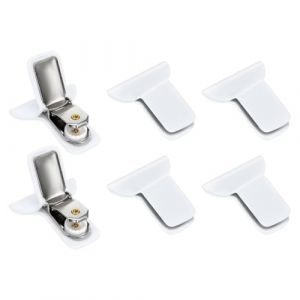 6 Pi&egrave;ces Couette Clip, Antid&eacute;rapantes Pince Couette pour Garder la Couette en Place Transparent Housse, clips de lit pour maintenir les draps, Garder Coins De Couettes/Couvertures en Place (X F, neuf)