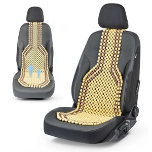 CarComfort Coussin de siège en Perles de Bois, Coussin de siège en Billes de Bois, Massage Coussin de siège de Voiture en Bois, Tapis de siège 13550 (WALSER - Le meilleur pour votre voiture, neuf)