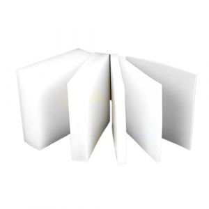 Plaque carr&eacute;e en caoutchouc de silicone blanc, &eacute;paisseur 2 mm &agrave; 15 mm(200 x 200x10mm 1pcs) (Qingyangshangmao, neuf)