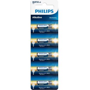 Philips A27 - MN27-8LR732 12V pile alcaline - Lot de 5 (WHI-Tilburg, neuf)