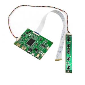 ELGE Moniteur LCD EDP 30 Broches Kit de Panneau de Moniteur LCD Portable Panneau D'Affichage pour Ordinateur Portable Pilote Panneau D'Affichage de Panneau de Pilote Facile &agrave; Utiliser (A) (zhouting9, neuf)