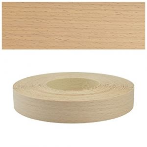 Mprofi MT&reg; - Chant en Bois | 22mm X 5m | Bande de Chant H&ecirc;tre | Epaisseur 0,50mm | Facile &agrave; Appliquer | Pour &Eacute;tag&egrave;res, Meubles & Panneaux | Chant Thermocollant Durable (Mprofi MT, neuf)