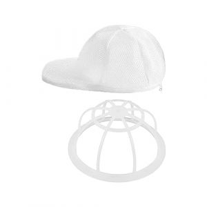 MagiDeal Sacs à Linge, Filet à Linge, Hat Washer Hat Portable 2 en 1 Multifonctionnel Détachable Baseball Cap Cleaner Lavage Chapeau Rack pour Machine à Laver Ou Lave-Vaisselle (Grand Plaisir 360, neuf)