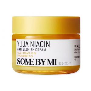 SOME BY MI Crème anti-imperfections Yuja Niacin - 2,02 oz, 60 ml - Hydratant quotidien pour le visage à base de 5% de niacinamide - Éclaircissement avancé de la peau (Premier Europe, neuf)