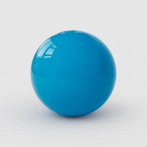 Play Juggling - Balle de jonglage pour Jongleur Mod&egrave;le Contact Stage Ball - Couleurs UV (100mm (200gr) - Bleu (PLAY JUGGLING, neuf)