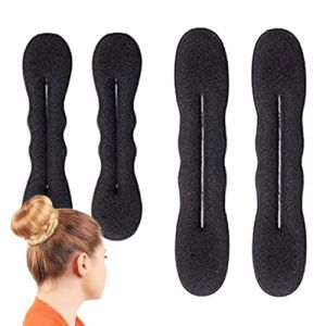 Fabricant Chignoon &Eacute;ponge - Bandeaux Torsad&eacute;s Vintage Taille L S Durable R&eacute;utilisable, Accessoire Cheveux Pratique Maison Voyage, Solution Style Chic Rapide Facile | Beignet Pour Mariage F&ecirc;te (dongmi, neuf)