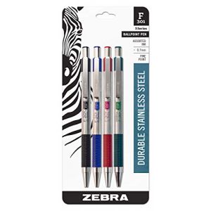 Zebra F-301 Retractable Ballpoint Pen (Everythingal Ltd, neuf)