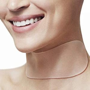 PHCOMRICH Prot&egrave;ge-cou en silicone anti-rides r&eacute;utilisables et 100 % de qualit&eacute; m&eacute;dicale pour &eacute;liminer les rides et pr&eacute;venir les rides (2 pi&egrave;ces) (PHCOMRICH, neuf)