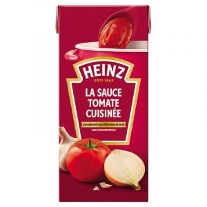 HEINZ - Sauce Tomate Cuisin&eacute;e Ail Et Oignons 520G - le Lot De 4 (La Famille &agrave; Table! - LF&agrave;T!, neuf)